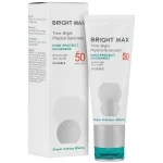 کرم ضد آفتاب فیزیکال بی رنگ SPF50 تن برایت برایت مکس 40 میلی لیتر