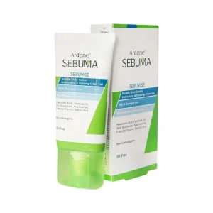 ژل کرم مرطوب‌کننده و ترمیم‌کننده آردن سبوما مدل Sebuvise حجم ۴۰ میلی‌لیتر انقضا 1407