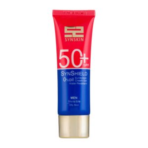 کرم ژل ضد آفتاب ساین اسکین مدل Synshield با SPF50 مناسب پوست چرب آقایان حجم 50 میلی لیتر انقضا20