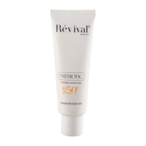 فلوئید ضد آفتاب بی رنگ رویوال با SPF50 مناسب پوست چرب حجم 50 میلی لیتر انقضا 1407