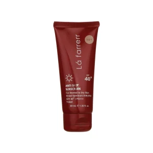 کرم ضدآفتاب و ضدلک رنگی لافارر SPF40 پوست خشک و معمولی 01-روشن انقضا1406/12